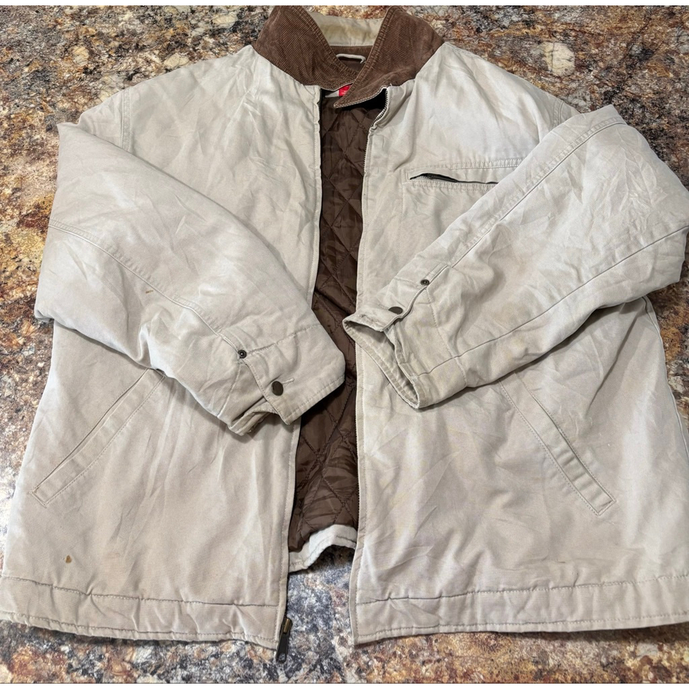Mossimo Quilted Canvas Barn/Chore Coat